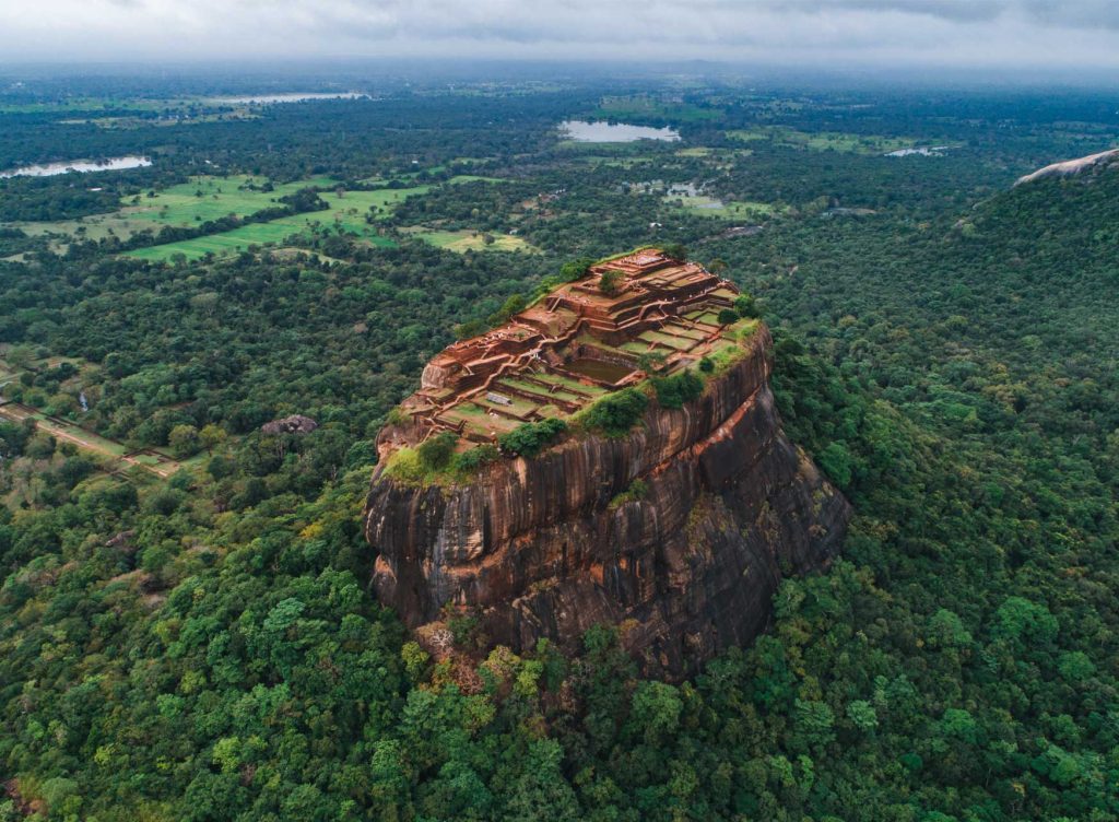 Sigiriya Rock Fortress.