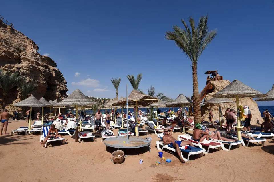 A British Dad arrested by Egyptian police for “sexually harassing” an airport security worker.