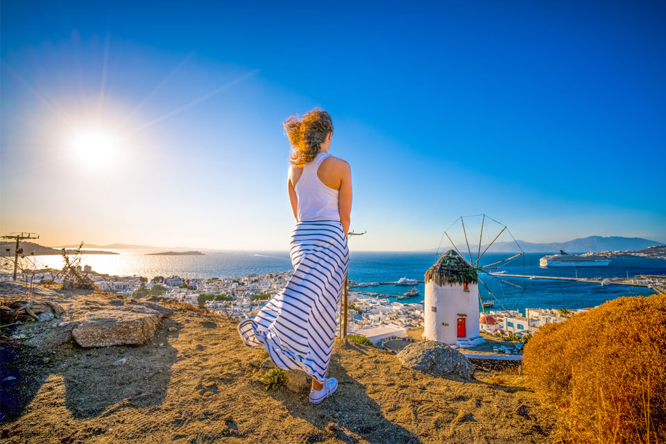 best beaches in Europe - Ornos, Mykonos