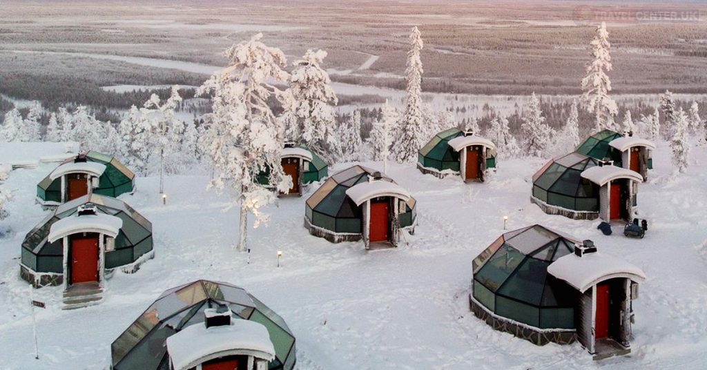 The Golden Crown Igloos, Lapland