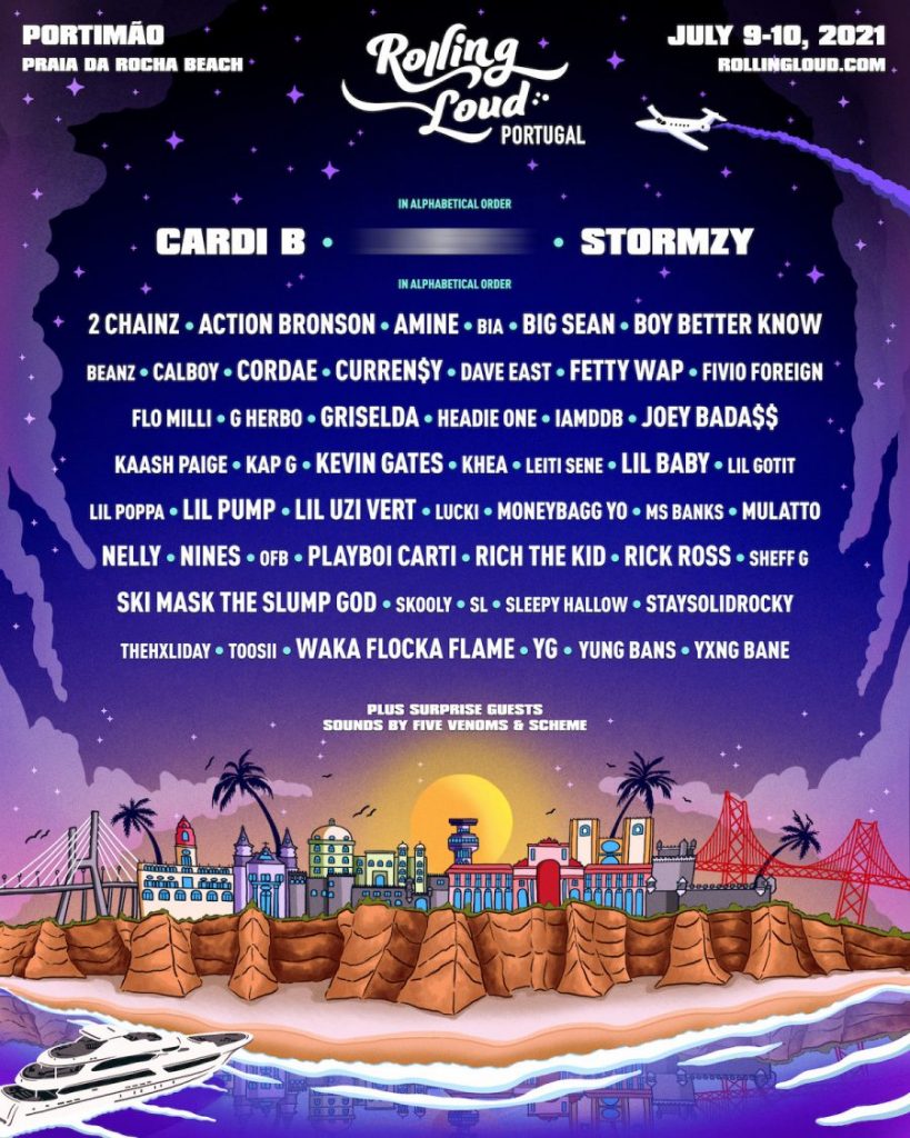 The Rolling Loud Festival Portugal Line up​