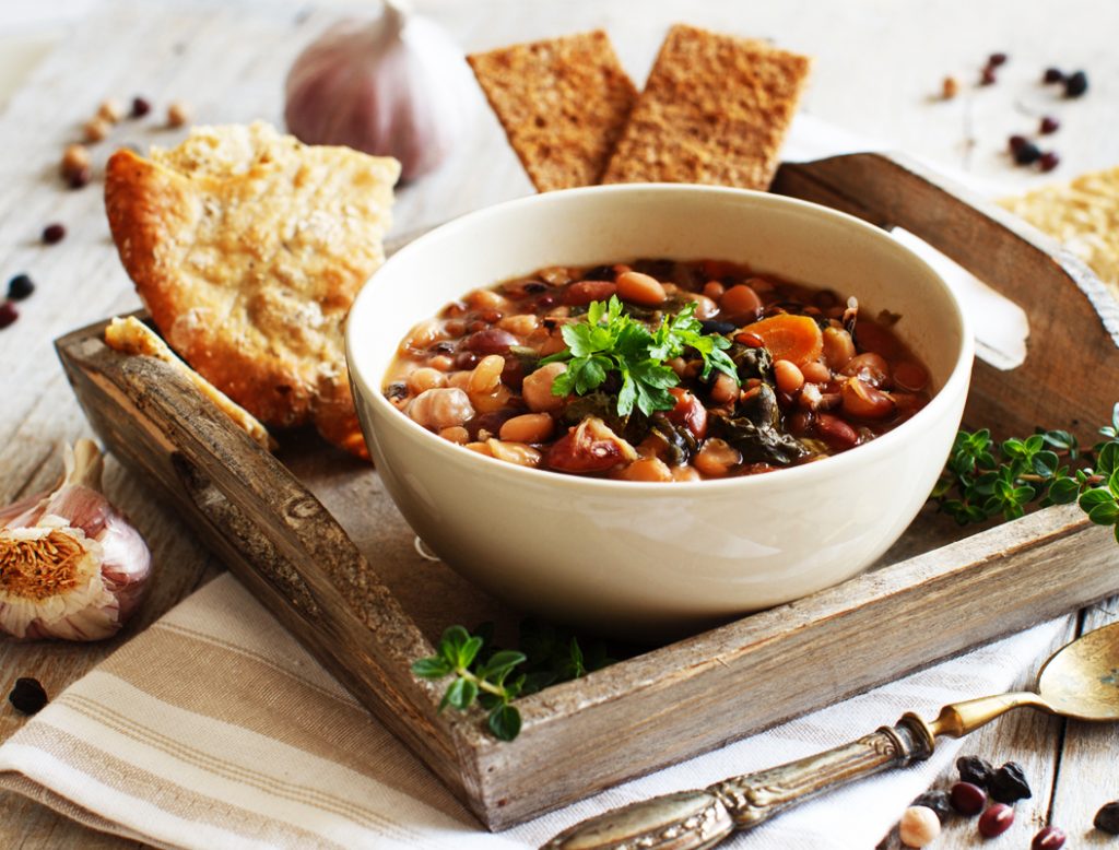 Jamaican cuisine - Jamaican Red Peas Soup