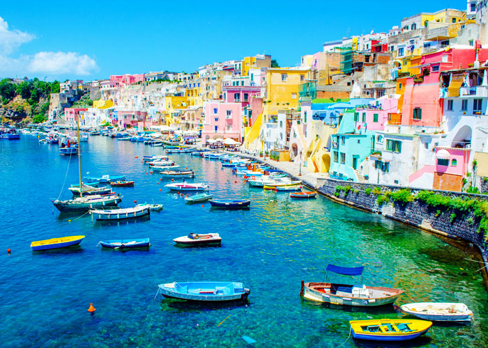 Town of Italy - Procida, Campania