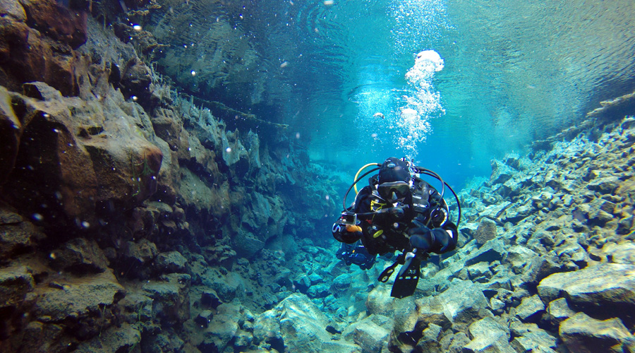 Visiting Iceland - Scuba Diving