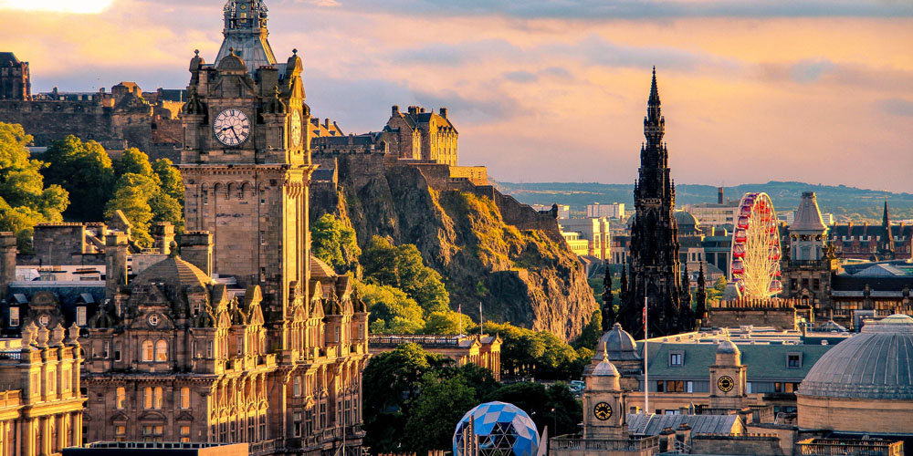 Places to visit in the UK - Edinburgh