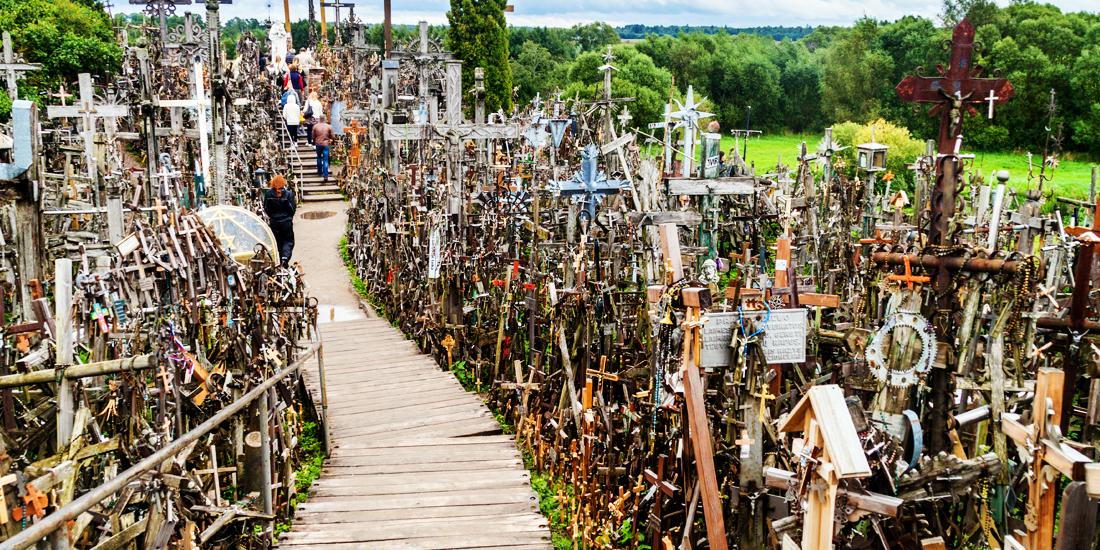 scariest places on earth - Hill of Crosses