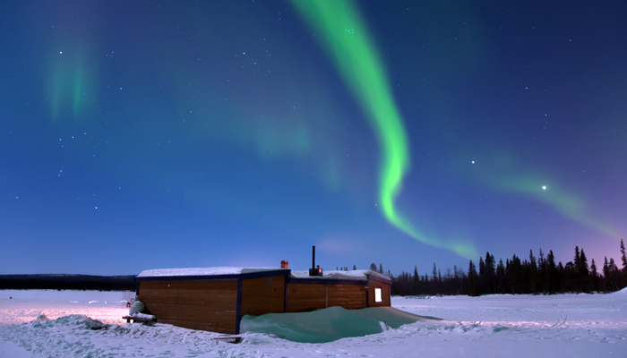 Places to see the northern lights - Sweden