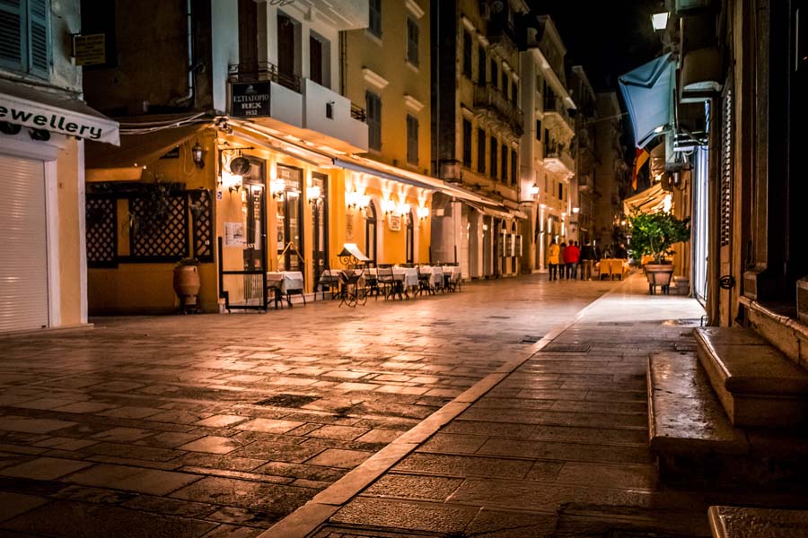 Nightlife in Greece - Corfu