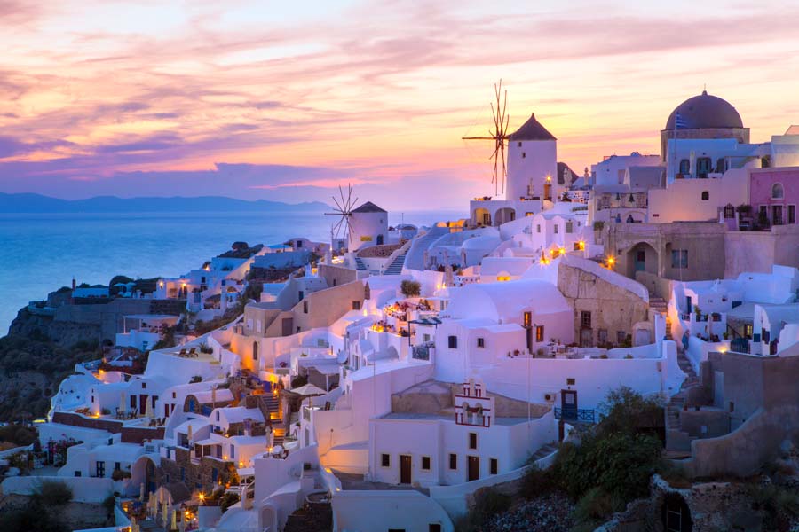 Nightlife in Greece - Santorini