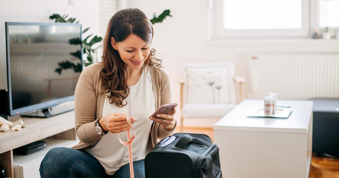how to pack a suitcase - Size chart