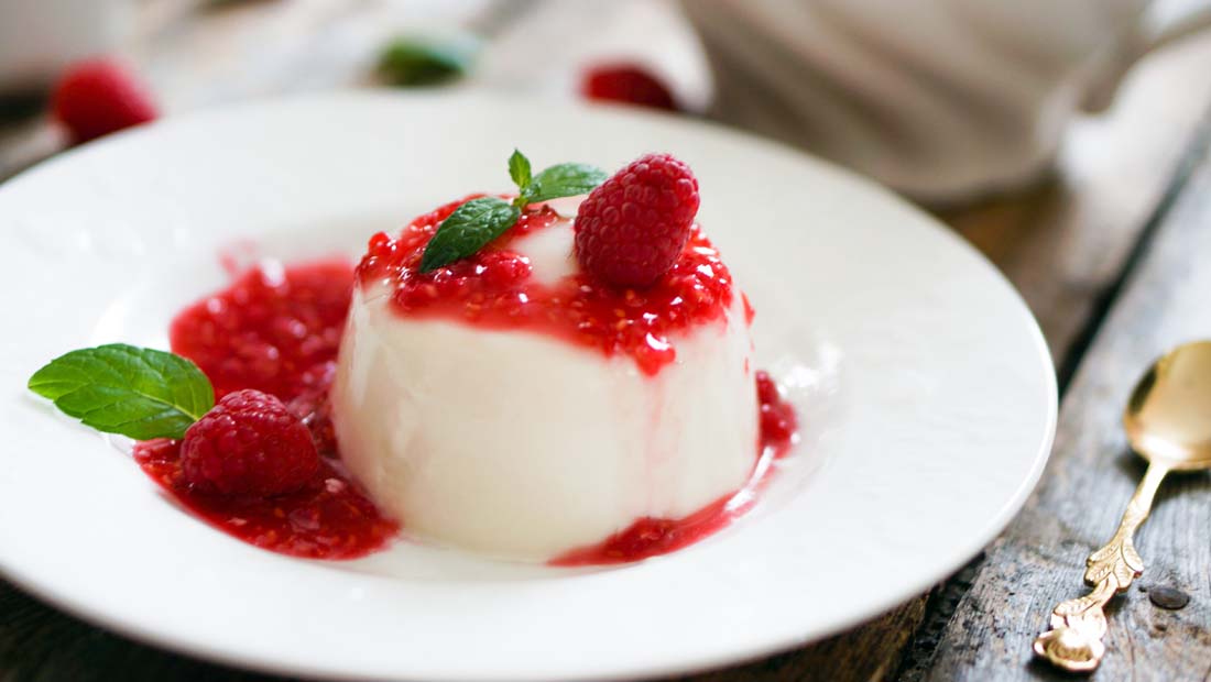 Food in Italy - Panna cotta