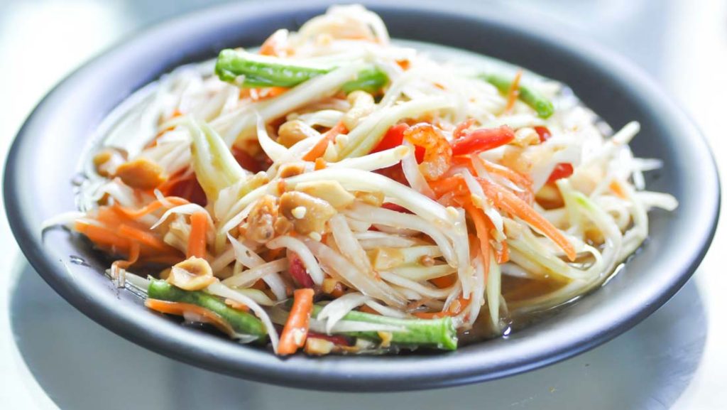 Food in Thailand - Som Tam