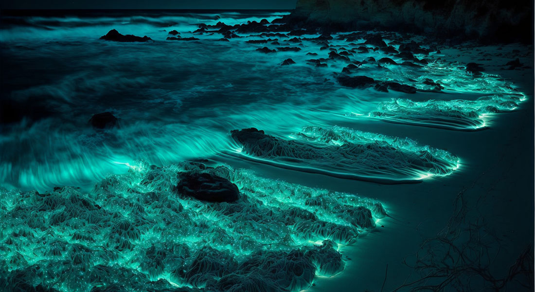 Bioluminescent beaches in the world - Hong Kong